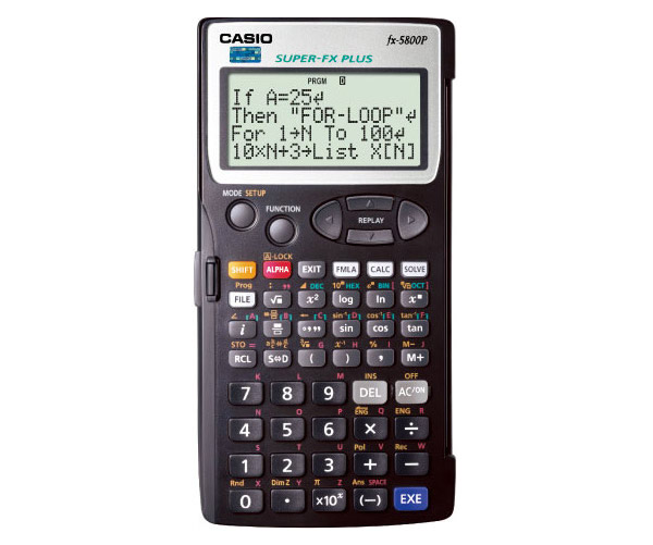 計算器-卡西歐FX-5800